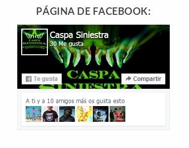 Captura Caspa Fanpage FB