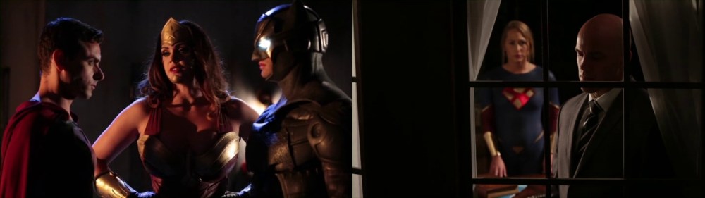 Batman Wonder Woman Superman Montaje