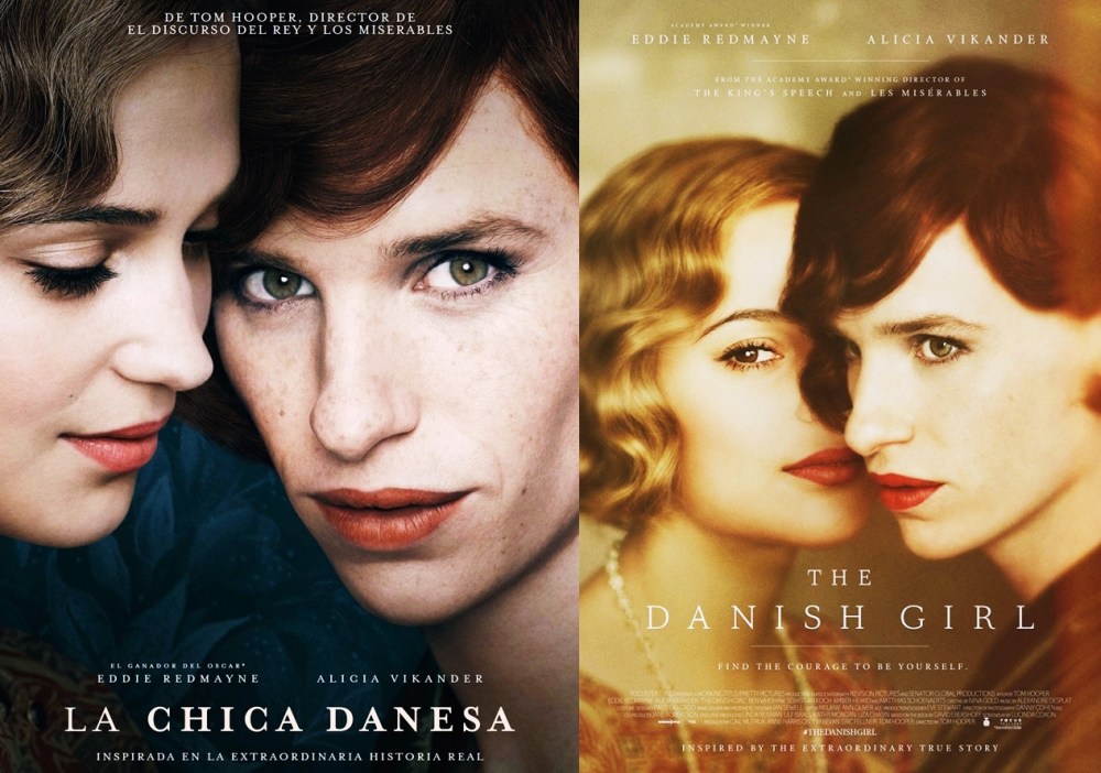Chica Danesa Doble Poster